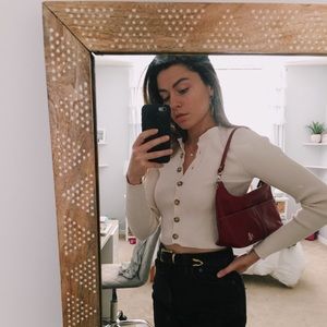 VINTAGE Ralph Lauren Red Purse